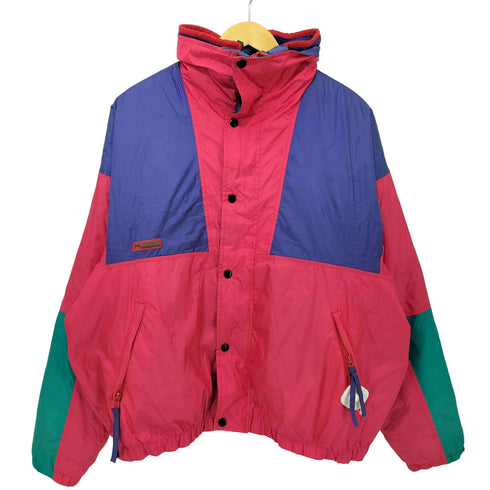 コロンビア Columbia 90S インナーフリース ナイロンジャケット メンズ JPN:M