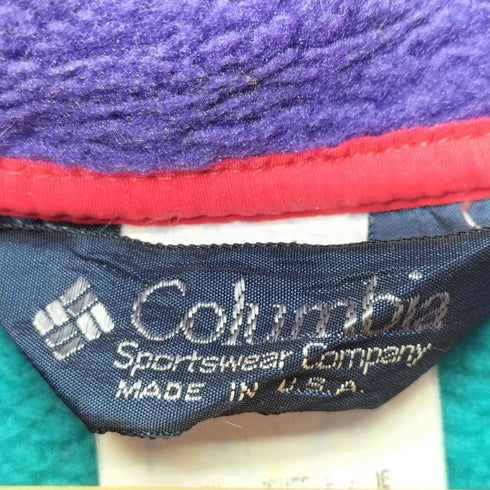 コロンビア Columbia 90S インナーフリース ナイロンジャケット メンズ JPN:M
