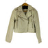 ザラ ZARA フェイクレザー ダブルライダースジャケット レディース import:S