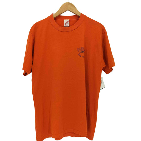 ジャージーズ JERZEES USA製 袖シングルステッチ プリントクルーネックティ―シャツ メンズ import:L