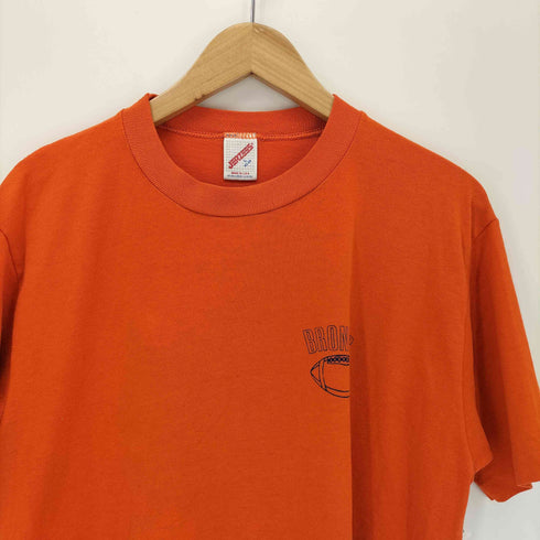 ジャージーズ JERZEES USA製 袖シングルステッチ プリントクルーネックティ―シャツ メンズ import:L