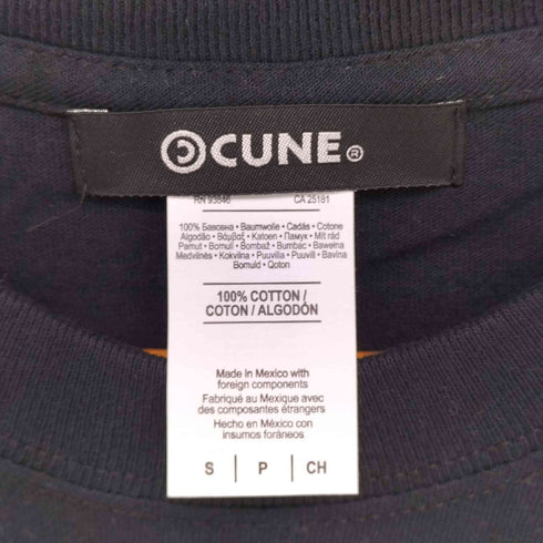 キューン CUNE 企業 コラボ THE 23RD ANNIVERSARY プリント Tシャツ メンズ JPN:S