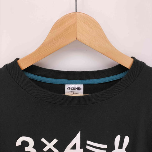 キューン CUNE OS 12th Anniv. T-SHIRTS 回答が12になる計算式 メンズ JPN:L