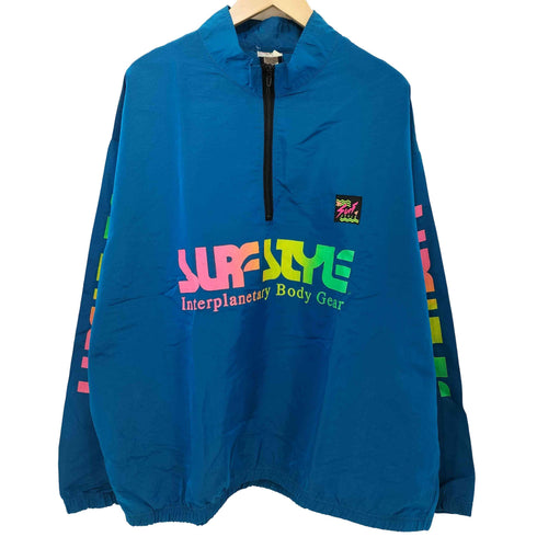 SURF ハーフジップ ナイロン プルオーバー メンズ ONE SIZE
