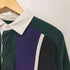 BRITCHES 90s コットン ストライプ ラガーシャツ メンズ import:XL