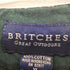 BRITCHES 90s コットン ストライプ ラガーシャツ メンズ import:XL
