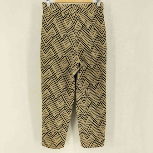 シンプリシテェ SIMPLICITE 21SS 幾何学模様 2タックパンツ レディース