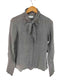 アニエスベー agnes b. PARIS サンライズ期 白タグ コットンシャツ レディース JPN:36