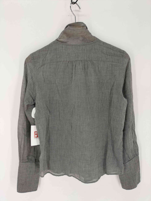 アニエスベー agnes b. PARIS サンライズ期 白タグ コットンシャツ レディース JPN:36