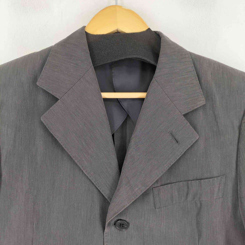 ヨウジヤマモトダーバンアール Yohji Yamamoto DURBAN A.A.R コットンナイロン 3Bテーラードジャケット メンズ JPN:M
