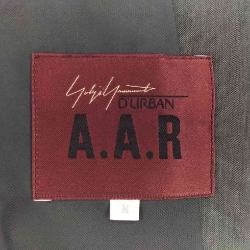 ヨウジヤマモトダーバンアール Yohji Yamamoto DURBAN A.A.R コットンナイロン 3Bテーラードジャケット メンズ JPN:M