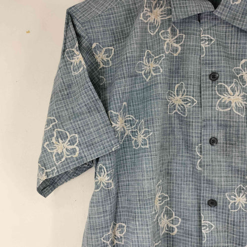 チャップスラルフローレン CHAPS RALPH LAUREN CRL200X ボタニカル柄 S/S 開襟シャツ メンズ JPN:M