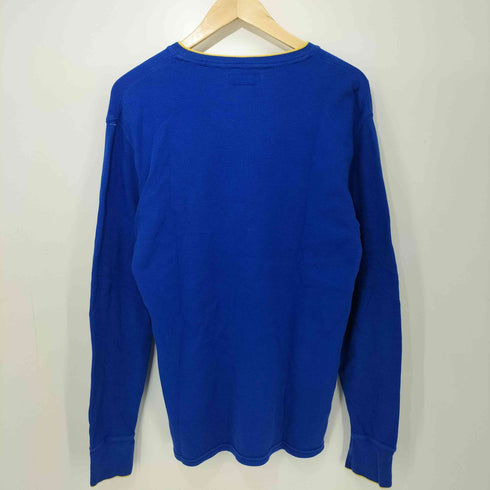 ポロラルフローレン POLO RALPH LAUREN ポニー刺繍 コットン サーマル Vネック L/S Tシャツ メンズ import:M