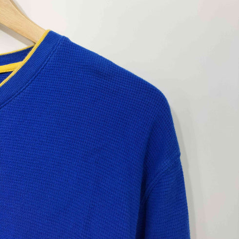 ポロラルフローレン POLO RALPH LAUREN ポニー刺繍 コットン サーマル Vネック L/S Tシャツ メンズ import:M