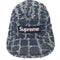 シュプリーム Supreme 25SS Frayed Croc Denim Camp Cap メンズ