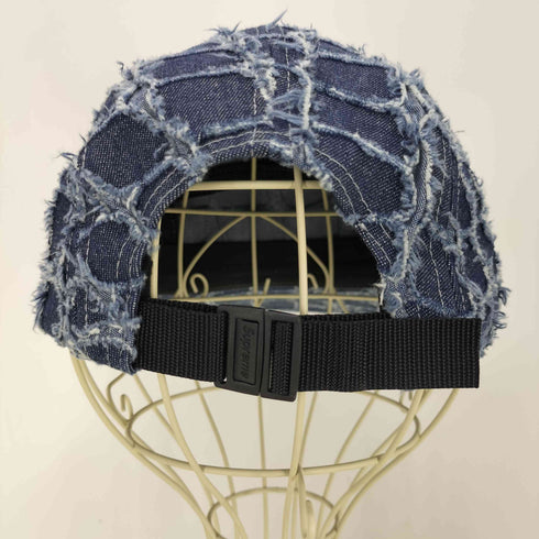 シュプリーム Supreme 25SS Frayed Croc Denim Camp Cap メンズ