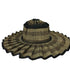 Lorna Murray ハンドメイド ボーダー ハット カプリハット 折り畳み メンズ M