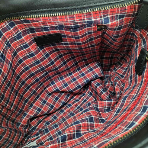 アニエスベーボヤージュ agnes b. VOYAGE トグル カウレザーハンドバッグ メンズ