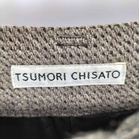 ツモリチサト TSUMORI CHISATO 生地 切替 ニット ショートパンツ レディース JPN:1