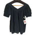アニエスベー agnes b. PARIS サンライズ期 コットン S/S VネックTシャツ レディース JPN:36