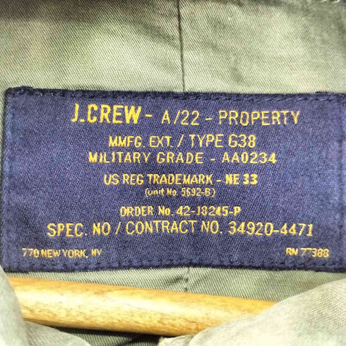 ジェイクルー J.CREW A/22-PROPERTY TYPE G38 カデットジャケット メンズ JPN:S