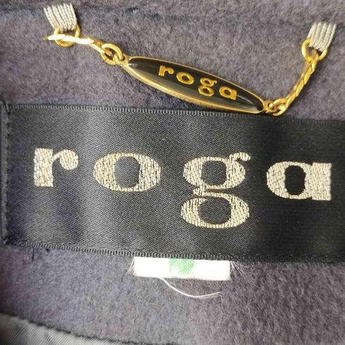 ローガ ROGA Pure White Cashmere ウール ステンカラーコート レディース