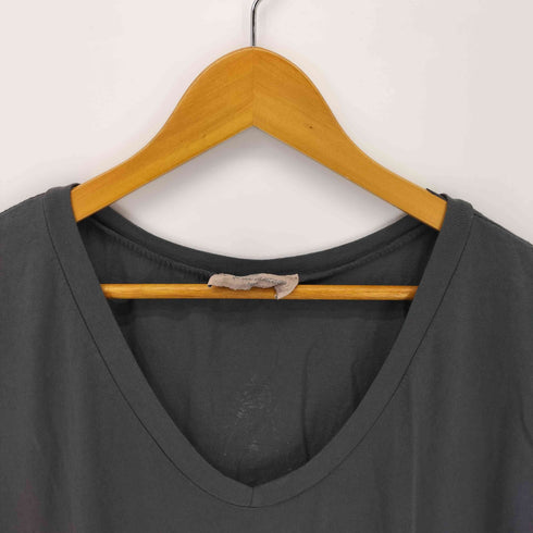 april vintage イタリア製 バックプリント S/S vネックワンピース レディース