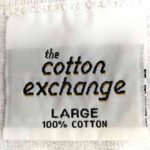 ザコットンエクスチェンジ THE COTTON EXCHANGE 90s USA製 アーチ2段 長袖Tシャツ メンズ import:L