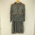 アニエスベー agnes b. PARIS サンライズ期 シルク 花柄 シャツ スカート セットアップ レディース JPN:36