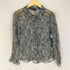 アニエスベー agnes b. PARIS サンライズ期 シルク 花柄 シャツ スカート セットアップ レディース JPN:36