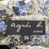 アニエスベー agnes b. PARIS サンライズ期 シルク 花柄 シャツ スカート セットアップ レディース JPN:36