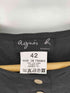 アニエスベー agnes b. PARIS サンライズ期 ボタン リネン シャツ ワンピース レディース JPN:42
