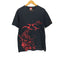 両面プリントクルーネックTシャツ メンズ L