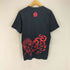 両面プリントクルーネックTシャツ メンズ L