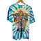 ジャージーズ JERZEES 00s タイダイ 両面プリント バンド Tシャツ メンズ L