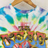 ジャージーズ JERZEES 00s タイダイ 両面プリント バンド Tシャツ メンズ L