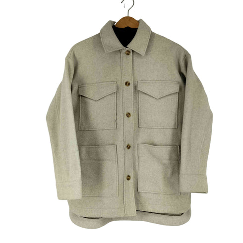 バナナリパブリック BANANA REPUBLIC SOLID 4 PKT SHACKET レディース JPN:S