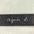 アニエスベー agnes b. イタリア製 スタッズレザーベルト レディース 80