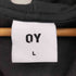 オーワイ OY 25AW DIRTY SPRAY EFFECT ZIP UP HOODIE ダーティー スプレー エフェクト L/S ジップ アップ フーディー メンズ import:L