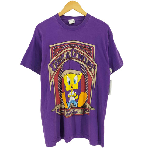 90s USA製 キャラクタープリント Tシャツ メンズ L