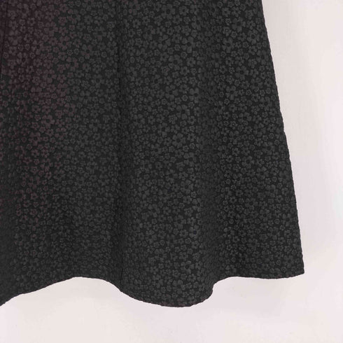 Lutique フラワーモチーフ ジャガード フレア マキシスカート レディース JPN:L