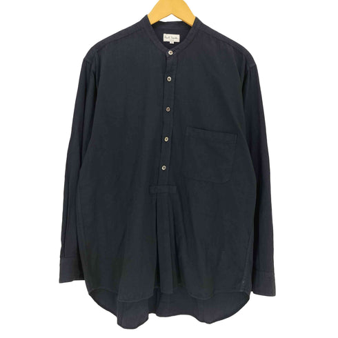 ポールスミスロンドン Paul Smith LONDON プルオーバー ストライプバンドカラーシャツ メンズ import:M