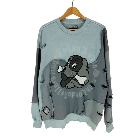 ガルフィー GALFY ツギハギゾンビ L/S スウェット トレーナー メンズ import:L
