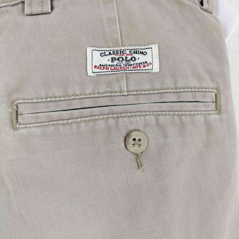 ポロバイラルフローレン Polo by RALPH LAUREN 90s メキシコ製 CLASSIC CHINO PHILIP SHORT メンズ 36