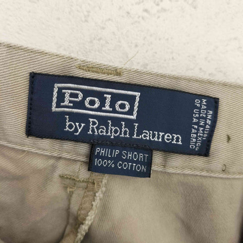 ポロバイラルフローレン Polo by RALPH LAUREN 90s メキシコ製 CLASSIC CHINO PHILIP SHORT メンズ 36