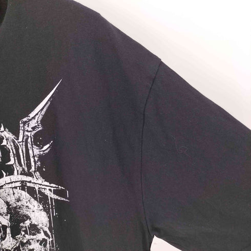 REFLEM レフレム スカルプリント ダメージ S/S Tシャツ メンズ FREE