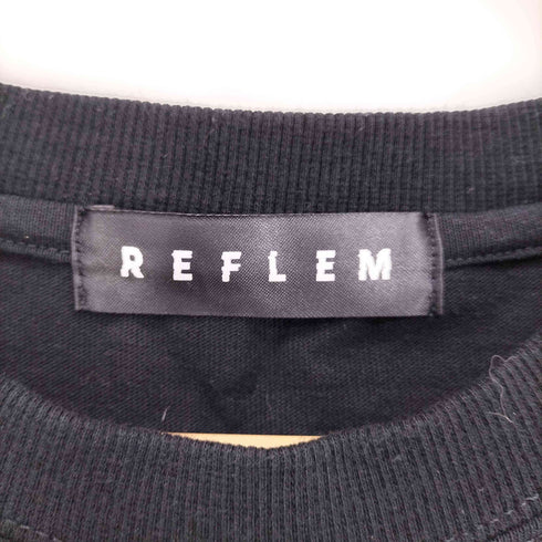 REFLEM レフレム スカルプリント ダメージ S/S Tシャツ メンズ FREE