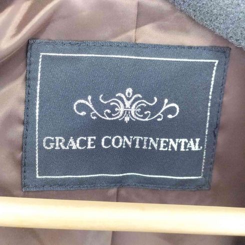 グレースコンチネンタル GRACE CONTINENTAL スタッズ加工 スエードフリンジジャケット レディース JPN:36