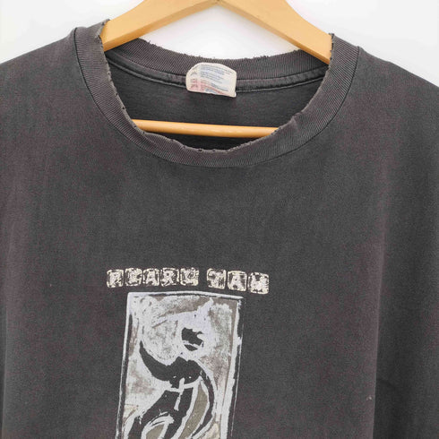 Hanesボディシングルステッチ コピーライト1993 Reject 両面プリント バンド Tシャツ メンズ import:XL