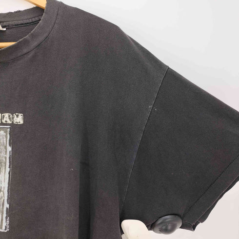 Hanesボディシングルステッチ コピーライト1993 Reject 両面プリント バンド Tシャツ メンズ import:XL